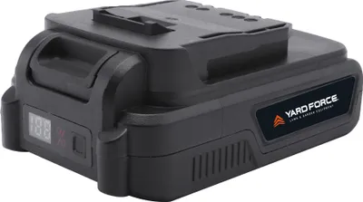 Produktbild von Yardforce Akku Starter Set AL C22BN mit 2,4 A Ladegerät und 20 Volt 2,0 Ah Akku schwarz One Size