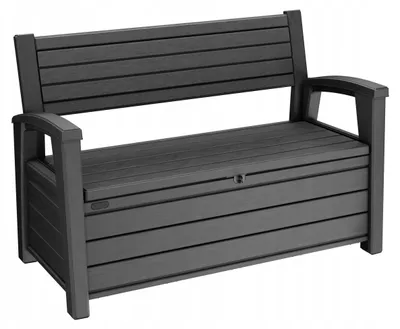 Zdjęcie produktu dla Skrzynia Ogrodowa Keter Ławka Hudson Bench Siedzisko na Balkon Taras 1 szt