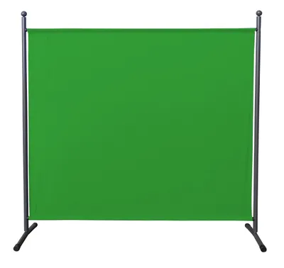 Produktbild von GREEN SCREEN Ersatzbezug für Stellwand 180 x 180 cm Stoff Raumteiler Trennwand Sichtschutz Grün