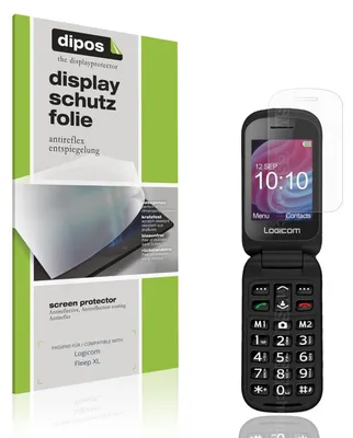 Image de 4x Film de protection d'écran pour Logicom Fleep XL protecteur antireflet dipos