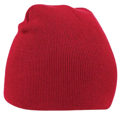 Imagen del producto de Beechfield - Gorro "Original" uni para hombre/mujer, tipo funda (talla única) (rojo)