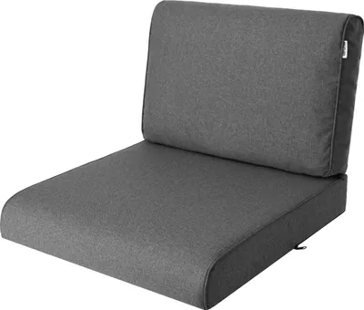 Produktbild von PillowPrim, Polštářek, Polštářek pro ratanové křeslo, Venkovní, Polštářek, Polštářek z palety, Polštářek na sezení, Ratanový nábytek, Grafit, 60 x 60 cm