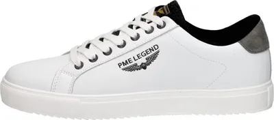 Produktbild von PME Legend Huffman Veterschoenen Laag - Wit - Maat 40