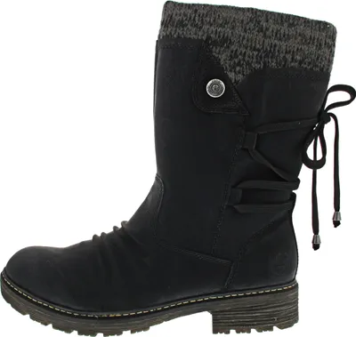 Produktbild von Rieker  Damenschuhe Stiefel Gefüttert Schwarz Freizeit