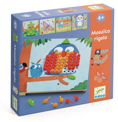 Produktbild von Djeco-Mosaik Lernspiel "Mosaico Rigolo"