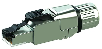 Zdjęcie produktu dla Telegärtner J00026A5003, RJ-45, Srebrny, Cat6a, T568B