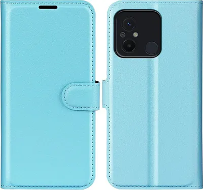 Produktbild von Xiaomi Redmi 12C Hülle - Coverup Klapphülle - Hellblau