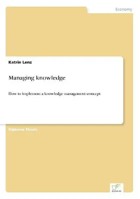 Produktbild von Managing knowledge