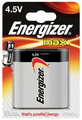 Obrázok produktu pre Energizer E300116200, Batéria na jedno použitie, 4.5V, Alkalický, 4,5 V, 1 kusov, 10 rok / roky