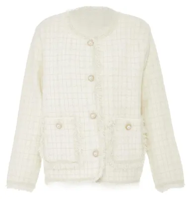 Produktbild von LYNNEA damen strickjacke - Weiss, M