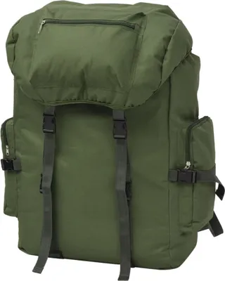 Produktbild von Rucksack 65 L Grün 43 x 21 x 70 cm, wasserabweisend aus 600D Polyester