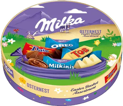 Produktbild von Milka and Friends Osternest Familienpackung gemischt Packung 198g