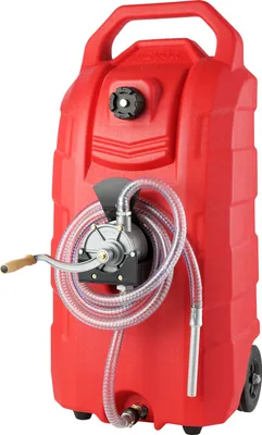 Produktbild von VEVOR Kraftstofftrolley 60L Kraftstoffkanister Benzinkanister PE 460x533x930mm Gaskraftstofftankbehälter 7,8 L/min Max. Durchfluss Ersatzkanister Benzintank Geeignet für Diesel, Schmieröl, Benzin