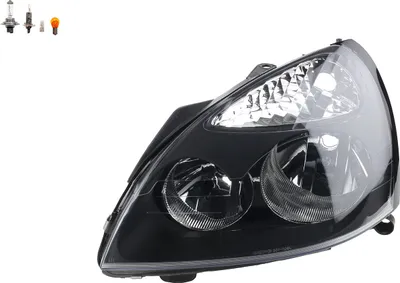 Produktbild von Scheinwerfer passend für Renault Clio BB BC CB 01- 05 Links Leuchtmittel 7701051769 260608847R 7701054058 Johns