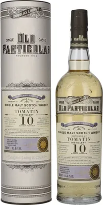Produktbild von Douglas Laing OLD PARTICULAR Tomatin 10 Years Old Single Cask Malt 2008 48,4% Vol. 0,7l in Geschenkbox