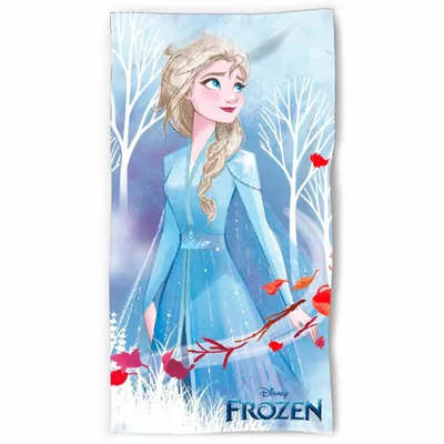 Produktbild von Disney Frozen Elsa Strandtuch aus Mikrofaser