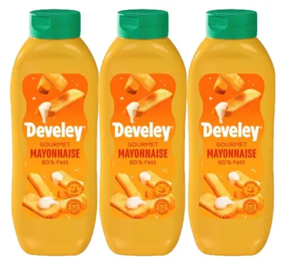 Produktbild von Develey Gourmet Mayonnaise - 3x 875ml