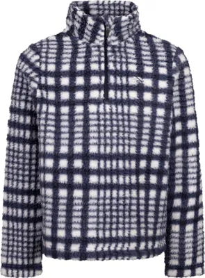 Produktbild von Trespass - "Booker" Fleece-Oberteil mit halbem Reißverschluss für Kinder TP6877 (140) (Marineblau)