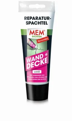Produktbild von MEM Reparatur Spachtel Weiß für Wand und Decke 330g