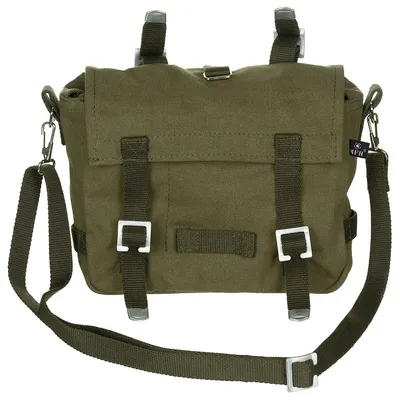 Produktbild von MFH Tasche klein oliv  Modell BW Kampftasche Canvas Brotbeutel Umhängetasche