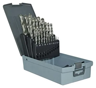 Image de Foret HSS taille meule cylindrique court TIVOLY Coffret de 25 pièces - 11451970017