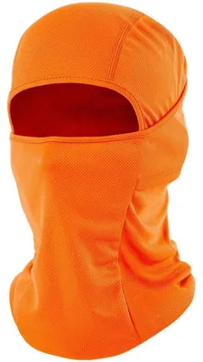 Productafbeelding van Stormhoed/skimasker/balaclava voor motorfiets en fiets, oranje, 1 stuk