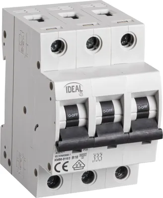 Obrázek produktu pro Jistič Kanlux KMB6-B16/3 3P, B, 16 A, 6 kA