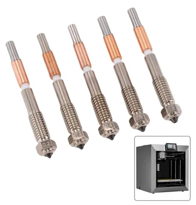 Obrázek produktu pro Extruderdýzy s integrovanou keramickou izolací - Bimetal - 0,2/0,4/0,6/0,8 mm