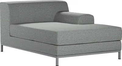 Produktbild von Dekoria Bezug für Kramfors Sofa Recamiere rechts, blau, Bezug für Recamiere rechts Kramfors