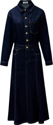 Produktbild von Salsa Jeans 21010306 ärmelloses Kleid Blau M Frau Blau M