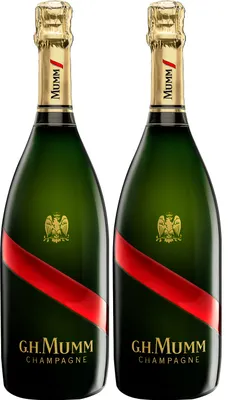 Produktbild von G.H. Mumm Champagner 2er Set Cordon Rouge 0,75L (12% Vol)- [Enthält Sulfite]
