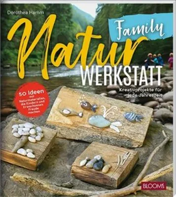 Obrázok produktu pre Bastelbuch NaturWERKSTATT für die Familie mit 50 Kreativprojekten aus Naturmaterialien