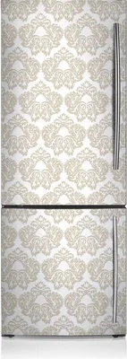 Produktbild von Kühlschrank Aufkleber Kühlschrankmagnete Dekoration Kühlschrankfolie 70x190 cm - Blumenmuster