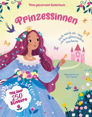 Produktbild von Mein glitzerndes Stickerbuch. Prinzessinnen