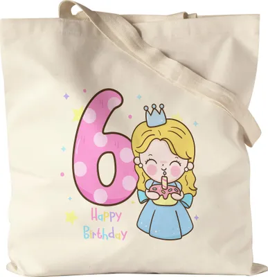 Produktbild von Happy Birthday Jutebeutel Stoffbeutel Geburtstagskind Geburtstag Alles Gute Happy Birthday Party Princess