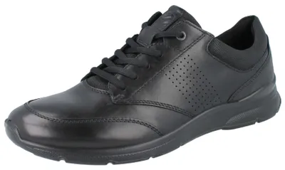 Produktbild von ECCO Irving Herren Schnürhalbschuh schwarz Glattleder - Größe: 44
