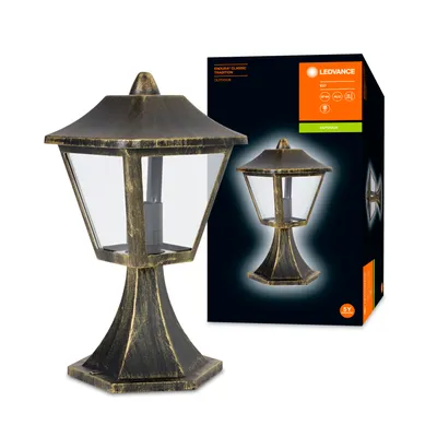 Image de LEDVANCE LED Pylône de jardin, luminaire pour l'extérieur, culot E27, hauteur : 33 cm, Endura Classic Trad