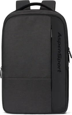 Produktbild von AspenSport Damen & Herren Rucksack | Freizeit/Schule/Sport/Beruf | 24 Liter | Dunkelgrau