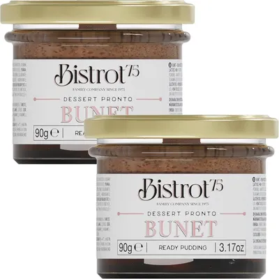 Productafbeelding van Pudding Bunet Piemontese, set van 2 stuks.