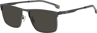 Produktbild von Hugo Boss BOSS 1837/G/S Matte ruthenium black 57/18/145 Herren Sonnenbrillen