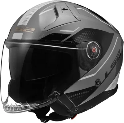 Produktbild von Jet-Motorradhelm Infinity II Veyron Grey White, L