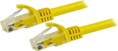 Produktbild von StarTech.com 1,5m CAT6-Kabel - gelbes CAT6-Patchkabel - Snagless RJ45-Steckverbinder - ETL, 1,5 m, Cat6, U/UTP (UTP), RJ-45, RJ-45, Gelb
