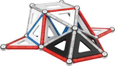 Obrázok produktu pre Magnetická stavebnica Geomag, raketoplán NASA, 70 dielikov