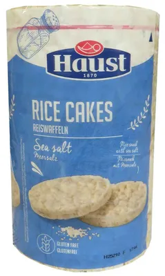 Produktbild von Haust Rice Cakes Sea Salt 100g