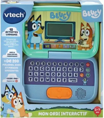 Produktbild von VTech Jouets Electroniques Educatifs 80-530905, 3 Jahr(e), Batterien erforderlich, AA, Kunststoff, Blau