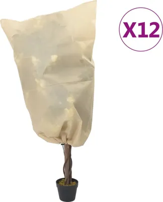 Image de Housses de protection pour plantes avec cordon de serrage 12pcs