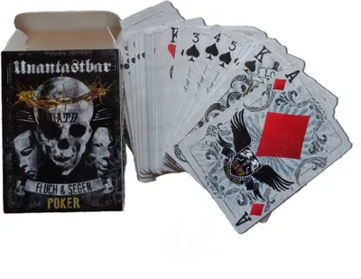 Produktbild von Unantastbar - Fluch&Segen, Poker Karten