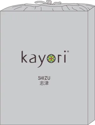 Produktbild von Kayori Shizu Spannbetttuch für Topper Größe  200x200cm Farbe Silbergrau Perkal Baumwolle