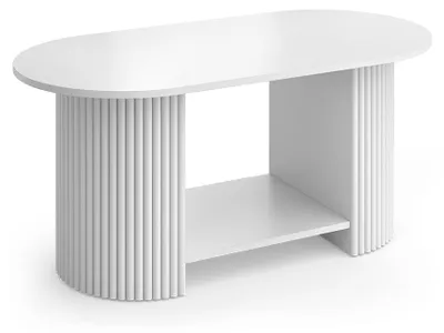 Zdjęcie produktu dla Stolik kawowy Vicco Calero Biały/Biały 100 x 50 cm, Model 61469