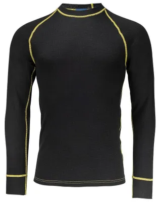 Image de Projob - T-shirt de base pour hommes/femmes, unie, en Laine ET1036 (Taille L) (Noir)